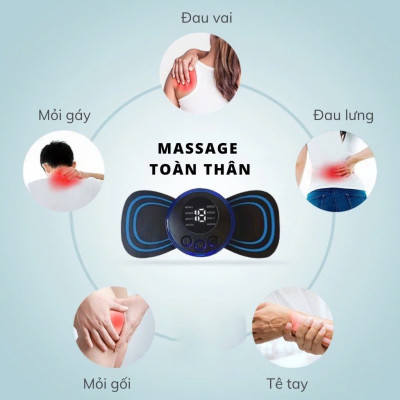 Máy Massage Hình Cánh Bướm Loại Tốt: Làm Mềm Cơ Bắp, Thư Giãn Tối Đa Giải Pháp Tuyệt Vời Giảm Nhức Mỏi Cơ