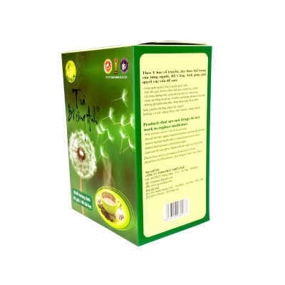 Trà Bồ Công Anh P&K - mát gan, giải độc, ngừa ung thư (10 gói/40 túi lọc) - Hộp đẹp, cao cấp thích hợp làm quà tặng