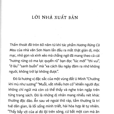 Hương Rừng Cà Mau (Bìa Cứng)