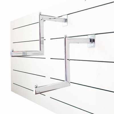 Giá treo Oval chữ Z cài tấm SMLIFE Slatwall