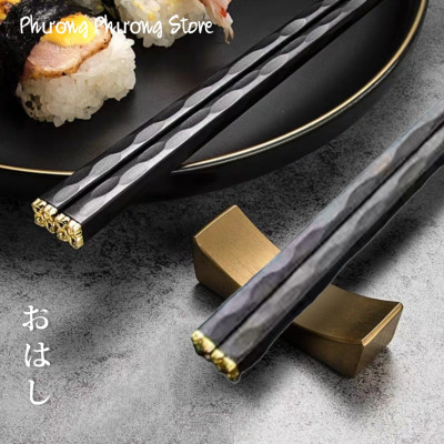 SÉT 5 ĐÔI ĐŨA HOA ANH ĐÀO KHẢM VÀNG KHẢM BẠC CHẤT LIỆU SỢI THỦY TINH CHỊU NHIỆT CAO CẤP