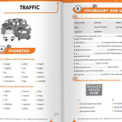 Sách Big 4 bộ đề tự kiểm tra 4 kỹ năng Nghe - Nói - Đọc - Viết tiếng Anh (cơ bản và nâng cao) lớp 7 tập 2 (Global) MG