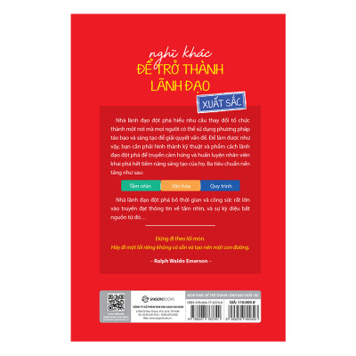 Nghĩ Khác Để Trở Thành Lãnh Đạo Xuất Sắc