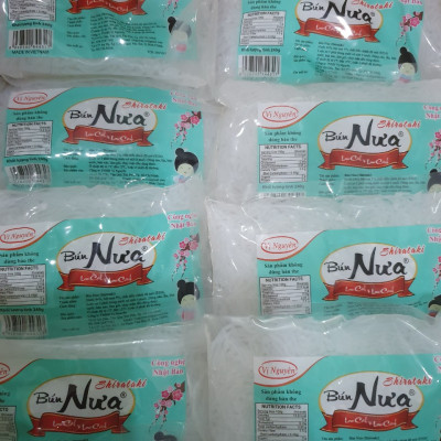 Combo 4 Gói Bún Nưa Vị Nguyên Das Keto 240g