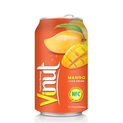 Khay 24 Lon Nước Ép Xoài Vinut 330ml