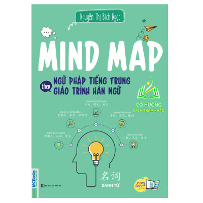 Sách - Mindmap Ngữ pháp Tiếng Trung theo giáo trình Hán ngữ (MC)