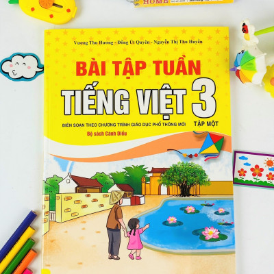 Sách - Combo 2 cuốn Bài Tập Tuần Tiếng Việt Lớp 3 Cánh Diều - ndbooks