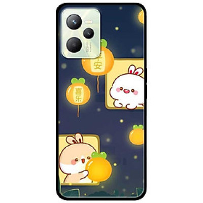 Ốp lưng dành cho Realme C35 - Realme Narzo 50A Prime mẫu Thỏ Quả Cam