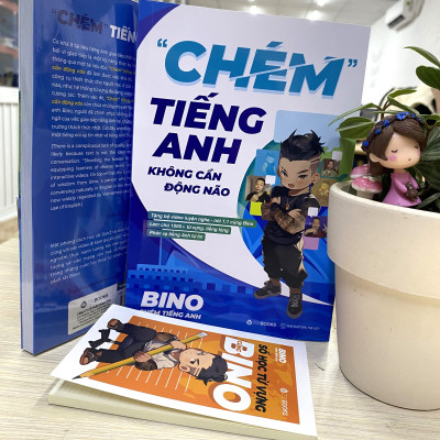Sách - Chém Tiếng Anh Không Cần Động Não - Bino