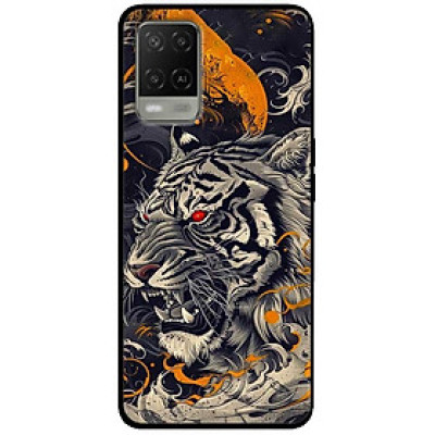 Ốp lưng cho Oppo A54 - A55 - A56 5G - A55s - A18 - A38 - A58 - Hổ Mắt Đỏ - Hàng Chính Hãng