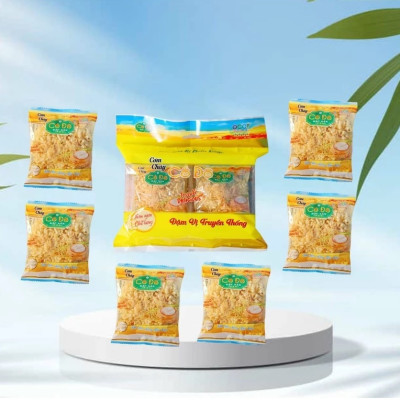 Cơm cháy Cố Đô 90g (6 gói 15g). ocop 4 sao, hàng mới, chà bông, ruốc, siêu ngon, thơm, xốp giòn 