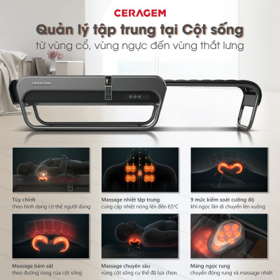 Giường mát xa/massage nhiệt Ceragem Master V4
