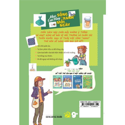 Kỹ Năng Sống Dành Cho Học Sinh - Mẹo Cực Hay: Sống "Xanh" Mỗi Ngày - Bản Quyền