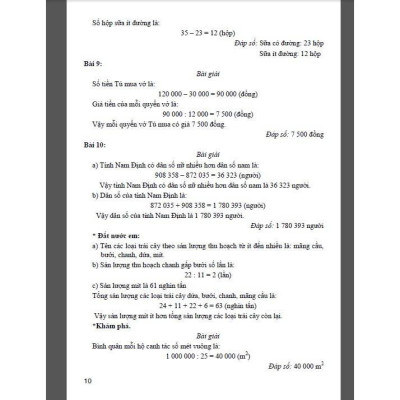 Hướng Dẫn Học Tốt Toán Lớp 5 Tập 1 (Dùng Kèm SGK Chân Trời Sáng Tạo) (HA-MK)