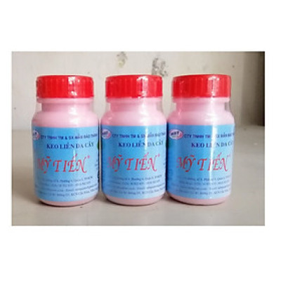 3 LỌ KEO LIỀN SEO (KEO LIỀN DA CÂY) MỸ TIẾN 100GR!