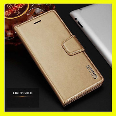 Bao da dạng ví cho SamSung Galaxy A33 5G hiệu Hanman, DaDa có quai cài có ngăn để thẻ ATM và để tiền, bao da may viền - Hàng nhập khẩu 