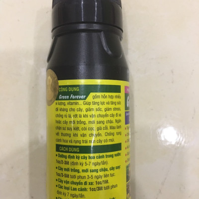 Phân bón vi lượng Stronger Thrive - Green Forever chuyên cho hoa Lan và hoa kiểng chai 100ml