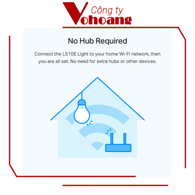 Bóng Đèn Wifi Thông Minh TP-Link Tapo L510E Điều Chỉnh Ánh Sáng - Hàng Chính Hãng