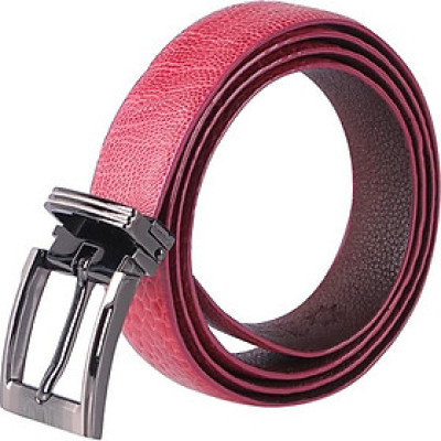 Thắt Lưng Nữ Da Đà Điểu Trơn Huy Hoàng HT5420 - Hồng