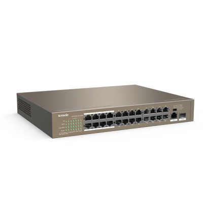 Switch Tenda TEF1126P với 24 Port-PoE - Hàng Chính Hãng 
