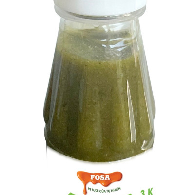 Nước chấm Xanh Fosa, muối ớt tắc tươi ngon cho hải sản và BQQ, chay mặn đều dùng được
