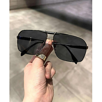 Kính râm nam cao cấp đi đường dáng vuông chống nắng uv + Tặng phụ kiện kèm theo