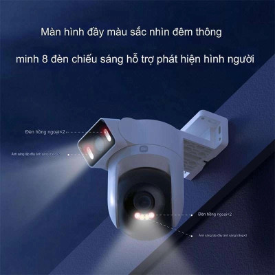 Camera IP ngoài trời 360 độ 4MP Xiaomi CW500 Dual - GiaPhucStore | Hàng Chính Hãng