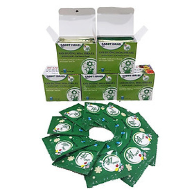 Combo 5 Hộp DINH DƯỠNG HOA CẮT CÀNH (Food for Cut Flowers)(1 hộp 10 gói 5gr). Giúp hoa cắt cành tươi lâu và 14 ngày không thay nước mới. Giải pháp tối ưu theo công nghệ Israel