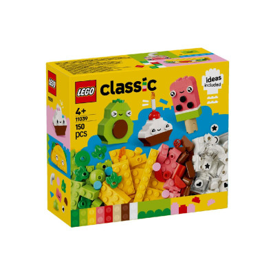LEGO CLASSIC 11039 Đồ Chơi Lắp Ráp Bộ Gạch Chi Tiết Chủ Đề Ẩm Thực (150 chi tiết)
