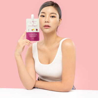 Nước tinh chất Nấm Linh Chi lên men thanh xuân Hàn Quốc - Hộp 30 gói