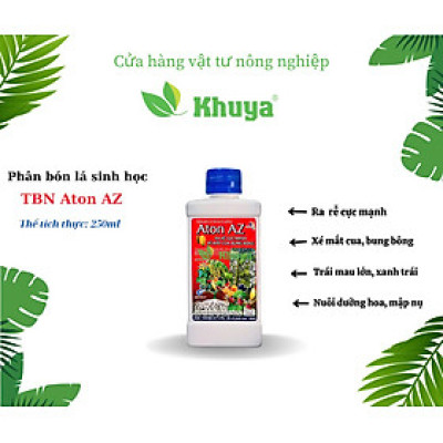 Phân bón lá trung vi lượng Aton Az 250ml Ra rễ cực mạnh