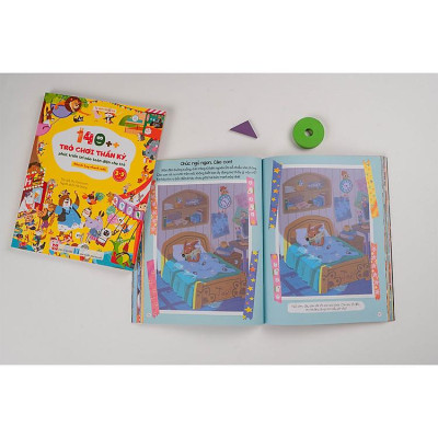 140++ trò chơi thần kỳ, phát triển trí não toàn diện cho trẻ 3-9 tuổi