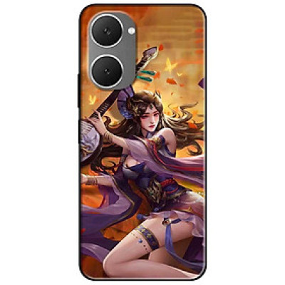 Ốp lưng cho Vivo Y03 - Y03T - Y18 - Y18S - Y18T - Y27 5G - Y28 4G - Y36 - Thiếu Nữ Cầm Đàn Tỳ - Hàng Chính Hãng