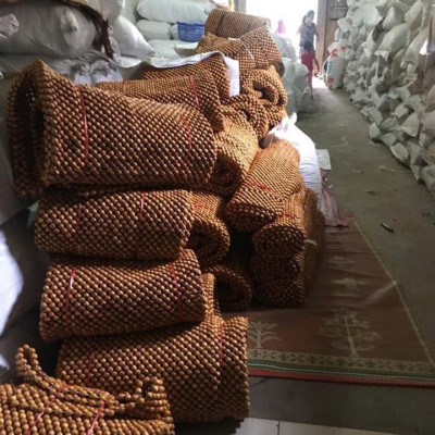 Chiếu Hạt Gỗ Hương Cao Cấp - Kích Thước 1,8mx2m hạt 1.6cm ( video , hình thật )