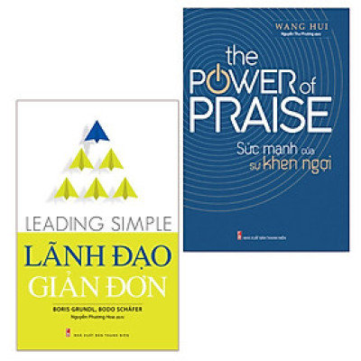 Combo sách: Lãnh Đạo Giản Đơn + Sức Mạnh Của Sự Khen Ngợi (MinhLongBooks)