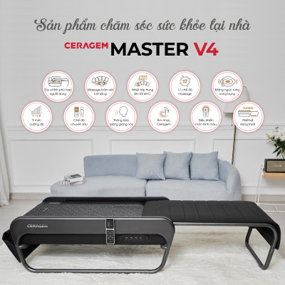 Giường mát xa/massage nhiệt Ceragem Master V4