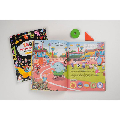 140++ trò chơi thần kỳ, phát triển trí não toàn diện cho trẻ 3-9 tuổi