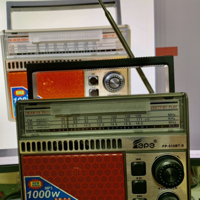 ĐÀI RADIO Pepe-310BTS Nhật bản  Năng Lượng Mặt Trời Mẫu Mới Nhất-Hàng Chính Hãng