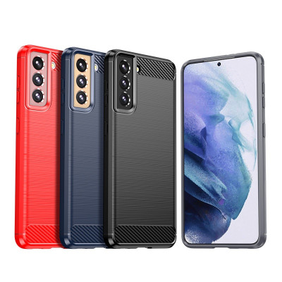 Ốp Lưng Chống Sốc Cho SamSung Galaxy S21 FE, S20 FE Chính hãng RUGGED ARMOR Vân Sợi Carbon, Bảo Vệ Camera Sau - Hàng Chính Hãng