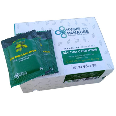 Trà hòa tan Dây thìa canh Hygie - Ổn định đường huyết cho người tiểu đường, phòng ngừa tiểu đường cho người có đường huyết cao, nguy cơ tiểu đường
