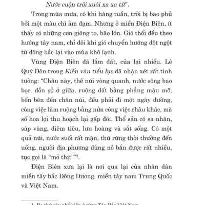 Điện Biên trong lịch sử (từ thuở ban đầu đến năm 1954) bản in 2024
