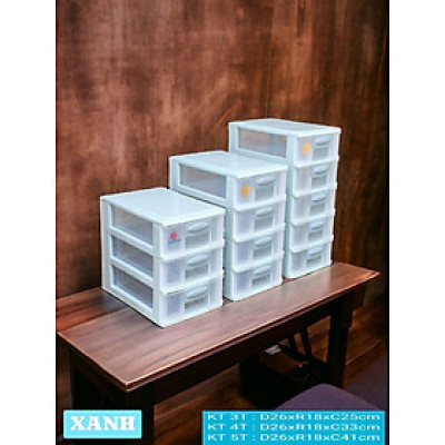 TỦ MINI NHỰA TRONG 3 / 4 / 5 TẦNG CAO CẤP