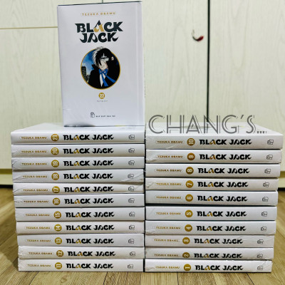 Truyện tranh Black Jack trọn bộ 22 tập Bản đặc biệt Nguyên seal (Hết boxset) - Chang Book