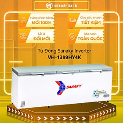 Tủ đông Sanaky VH-1399HY4K HÀNG CHÍNH HÃNG - GIAO HỒ CHÍ MINH 