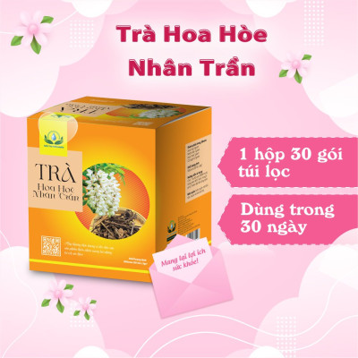 Trà Hoa Hoè Nhân Trần hộp 30 Túi Lọc x 3gr của Siêu Thị Thiên Nhiên