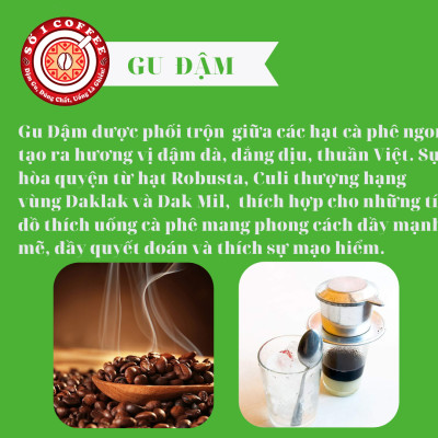 [SỐ 1 COFFEE] Cà Phê Pha Máy - Cà Phê Nguyên Chất GU ĐẬM Rang Mộc Pha Phin, Sạch 100% Thượng Hạng, Vị Đậm Đà, Đắng Đặc Trưng - Túi 500Gam