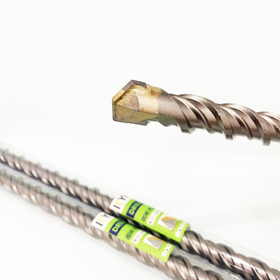 Phi Ø 22 dài 460MM mũi khoan bê tông SDS xuyên tường đầu dẹt 2 cạnh KYNKO MKBTXT-22460