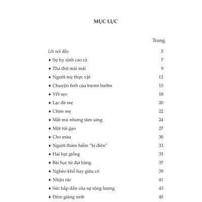 Bài Học Về Sự Hy Sinh - Cảm Ơn Mẹ