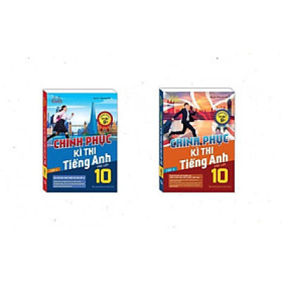 Sách - Chinh Phục Kì Thi Tiếng Anh Vào Lớp 10 - Combo 2 Tập - Chinh Phục Điểm 8+, 9+ - Minh Thắng