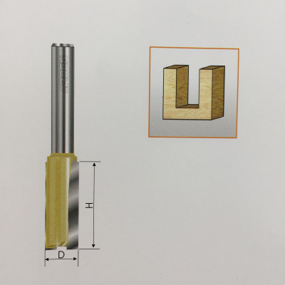 Mũi phay, mũi soi, mũi cắt cạnh thẳng 1/4"x6.0mm ARDEN